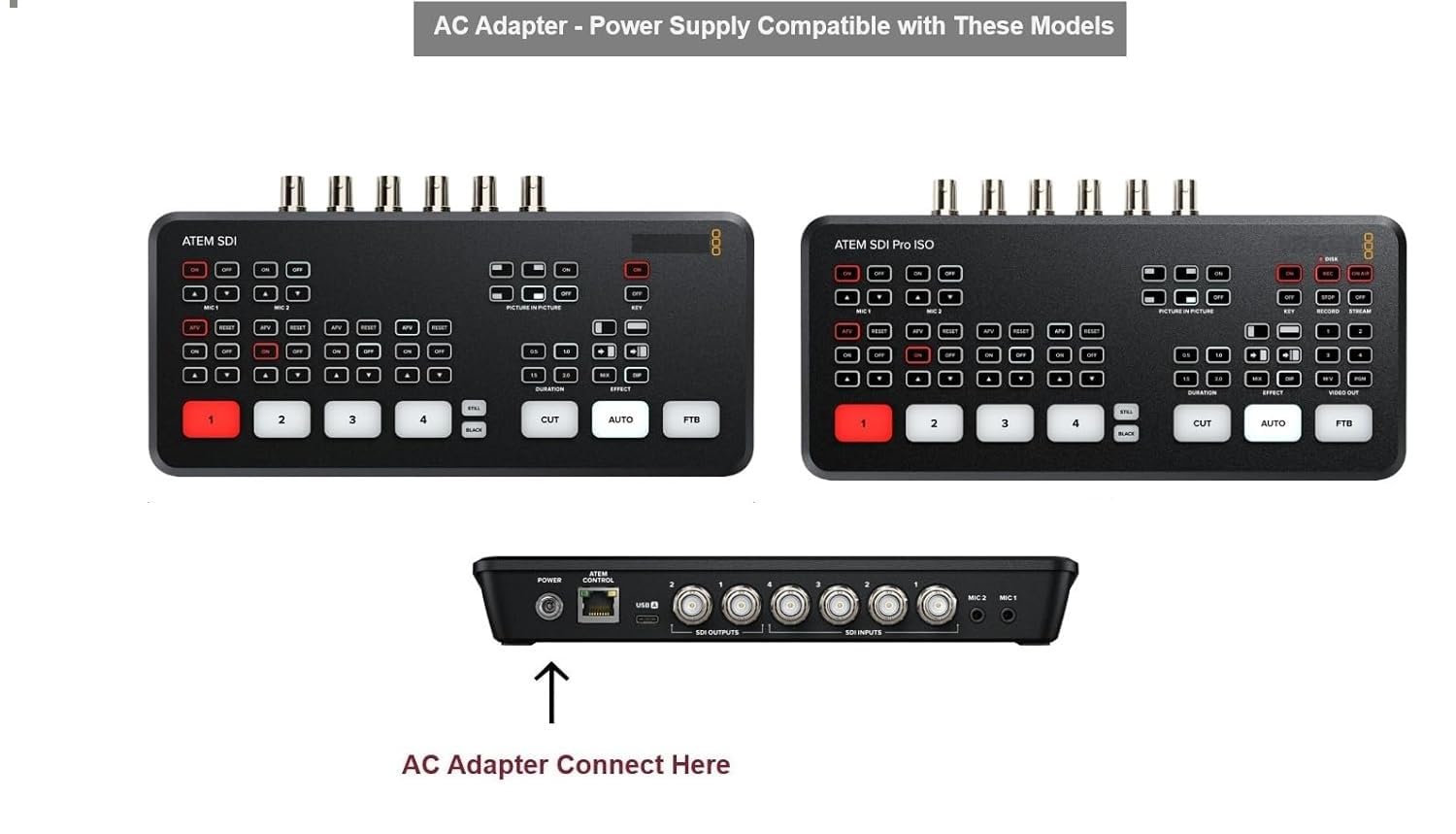 Amazon.com: 12V Threaded Lock AC Power Adapter Compatible with